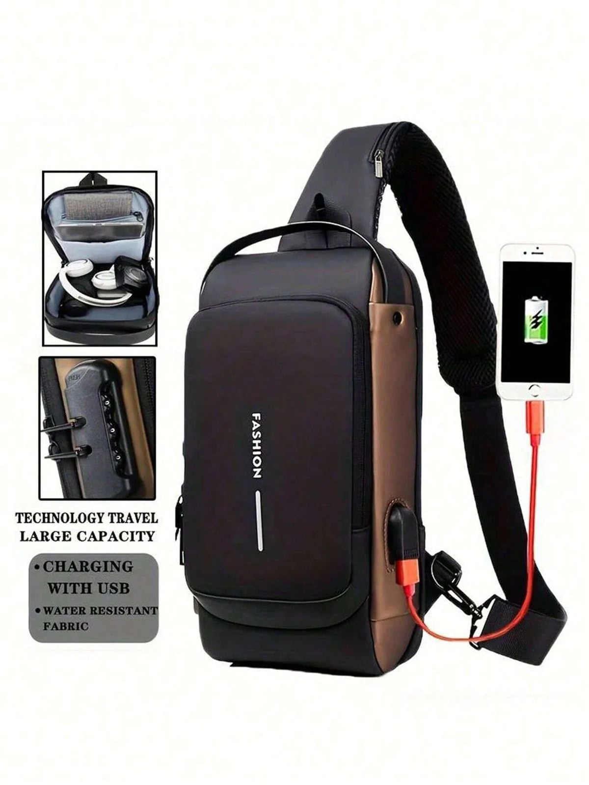 Anti Theft Sling Backpack