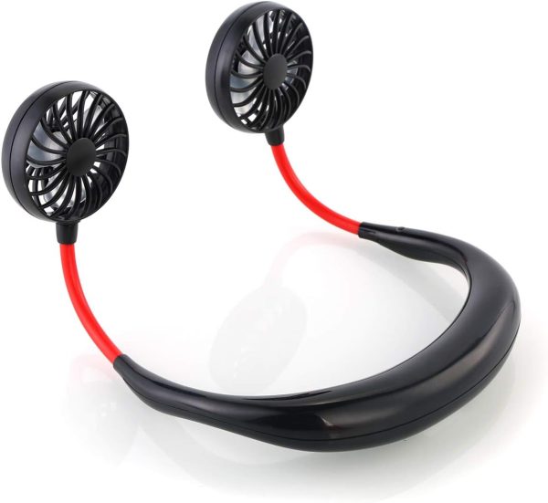 Rechargeable 7 wings Neck Fan