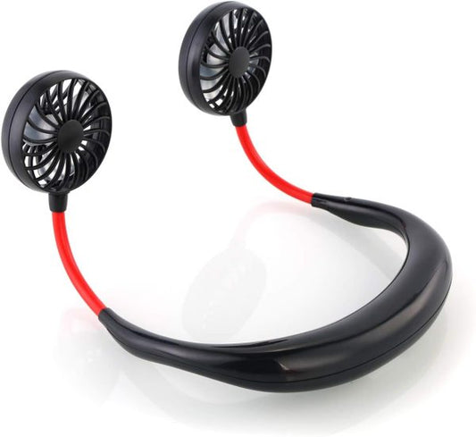 Rechargeable 7 wings Neck Fan