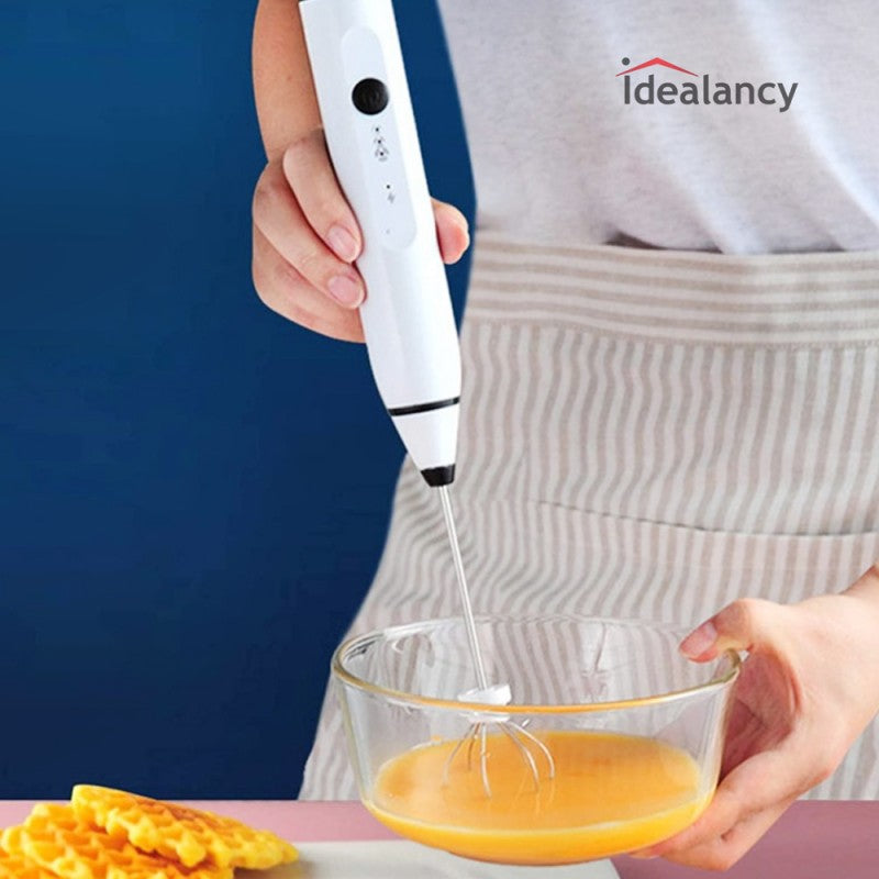 Electric coffee beater